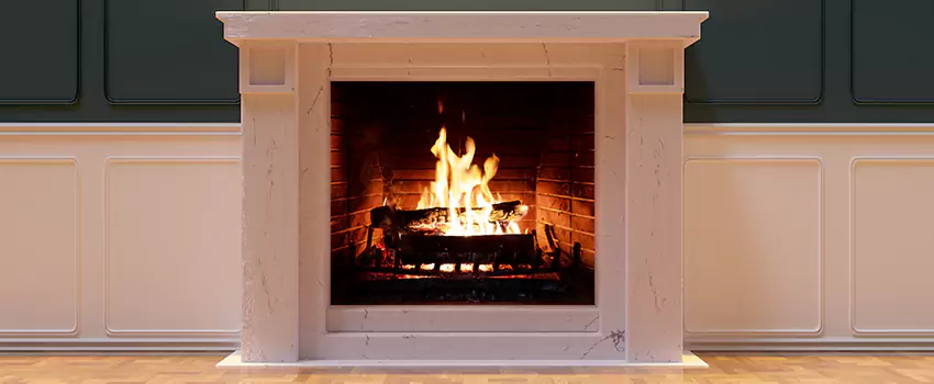 Decorative Electric Fireplace Installation in Aventura, Florida