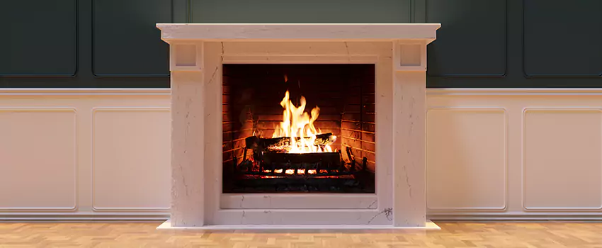 Open Flame Wood-Burning Fireplace Installation Services in Aventura, Florida