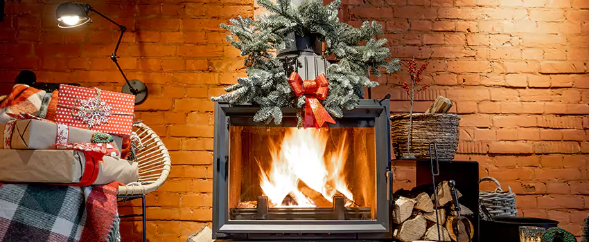 Travis Industries Linear Gas Fireplace Installation in Aventura, Florida