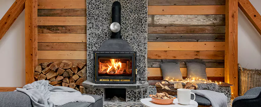 Thelin Hearth Products Direct Vent Gas Stove Fireplace Inspection in Aventura, Florida